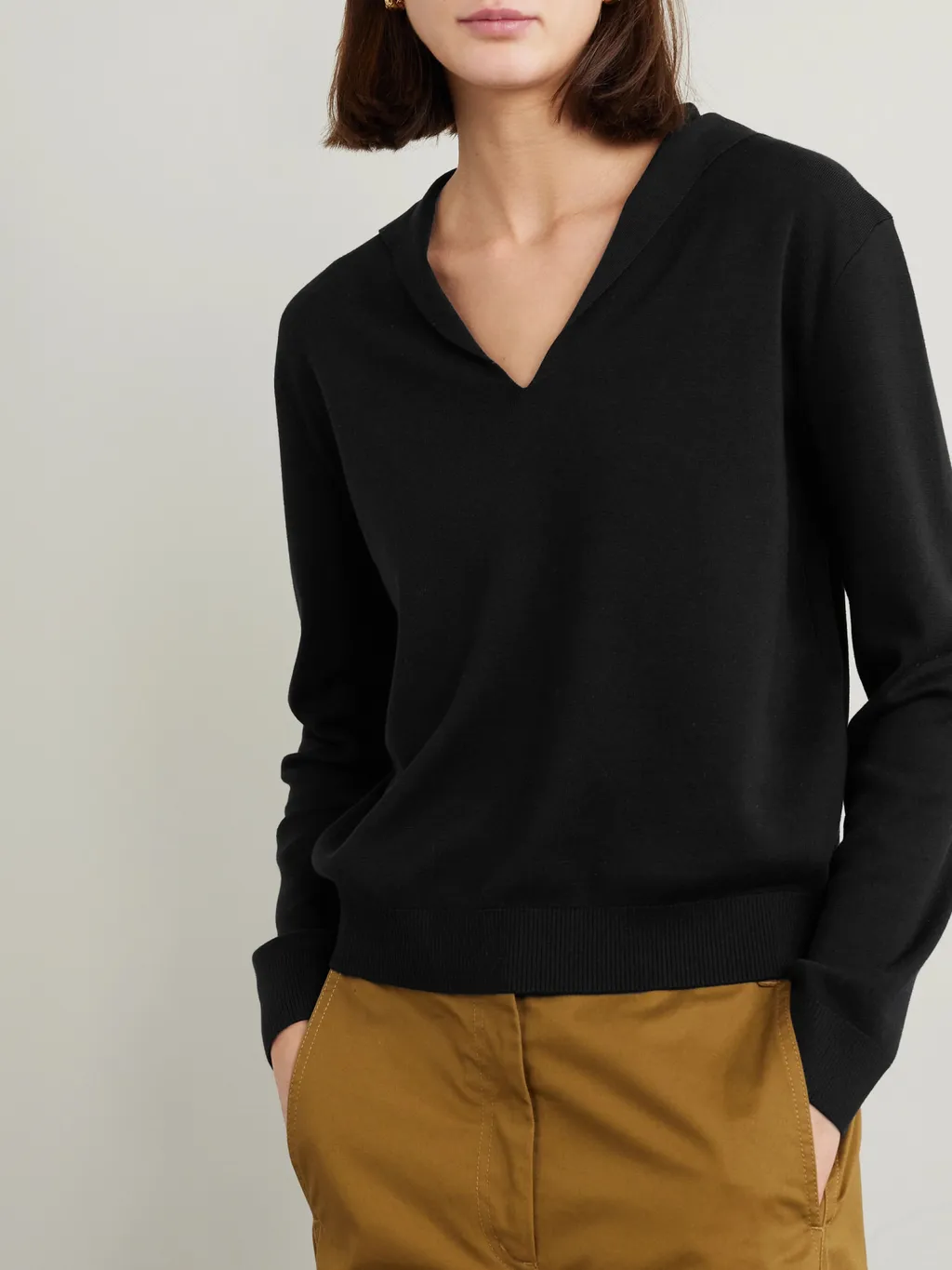 Sorbonne Polo Neck Sweater