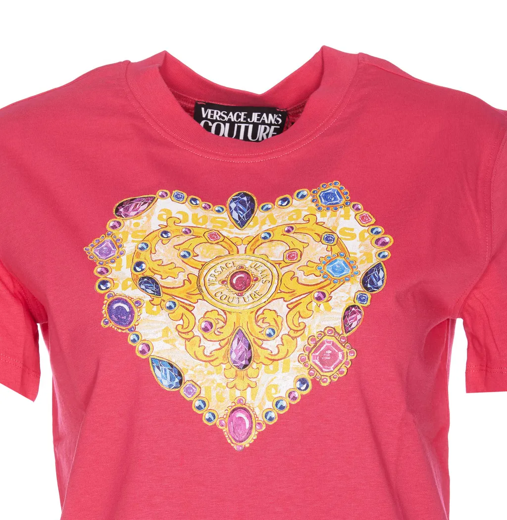 Versace Jeans Couture Heart Couture Crewneck T-Shirt