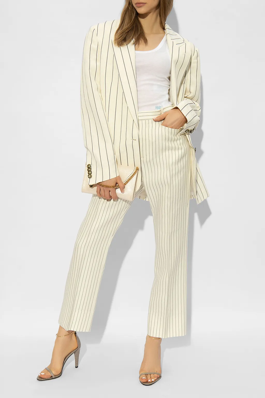 Stella Mccartney Striped Oversize Blazer