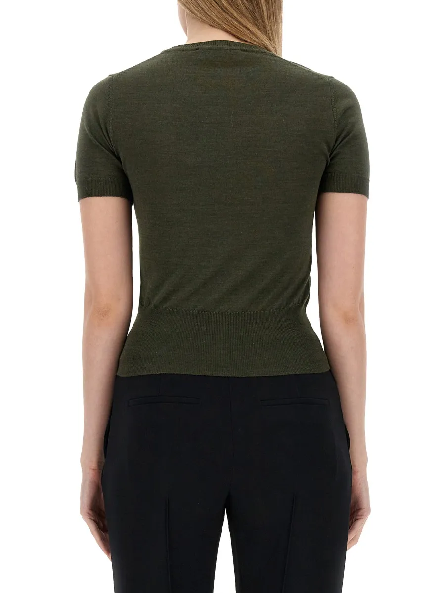Vivienne Westwood Orb-Embroidered Knit Top