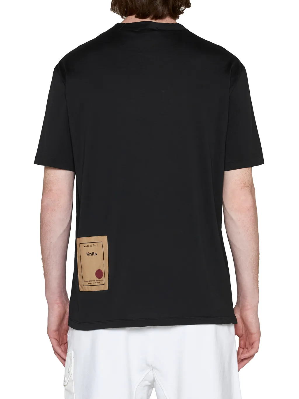 Logo-Patch Cotton T-Shirt