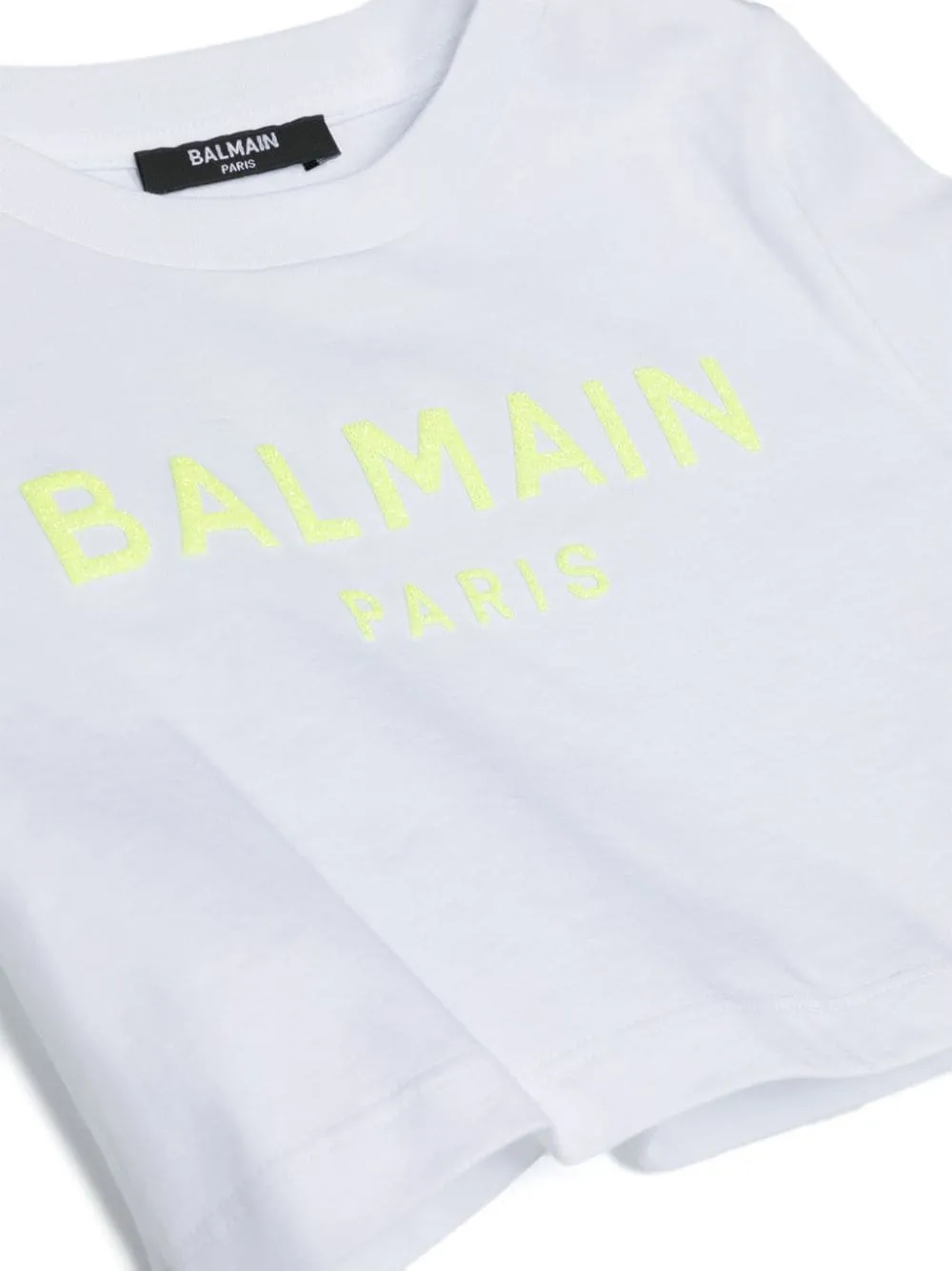 Logo-Print Cropped T-Shirt