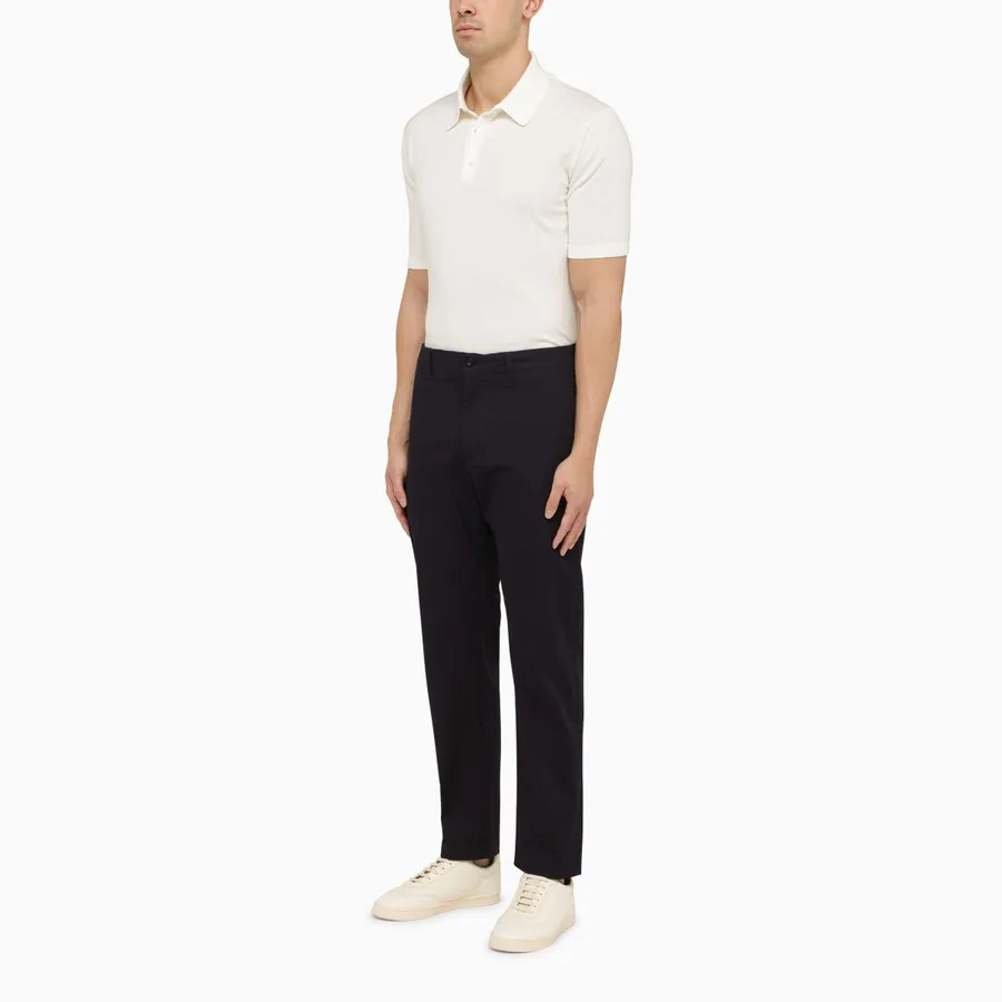 Straight-Leg Trousers