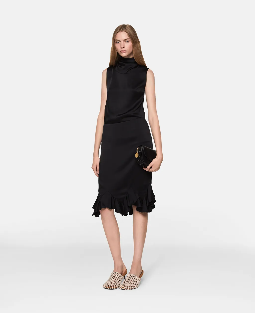 Ruffled Skirt