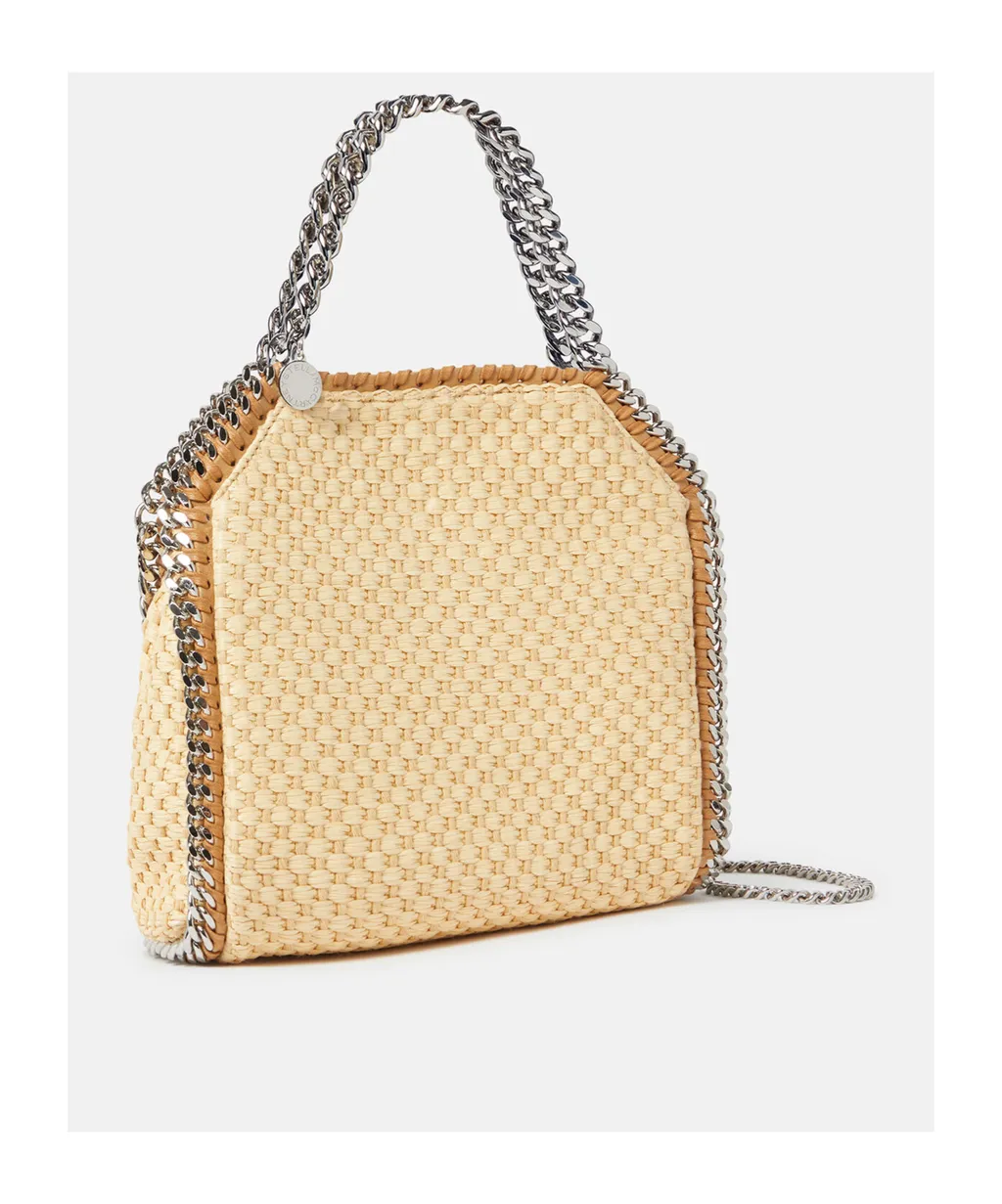 Stella Mccartney Falabella Woven Mini Tote Bag