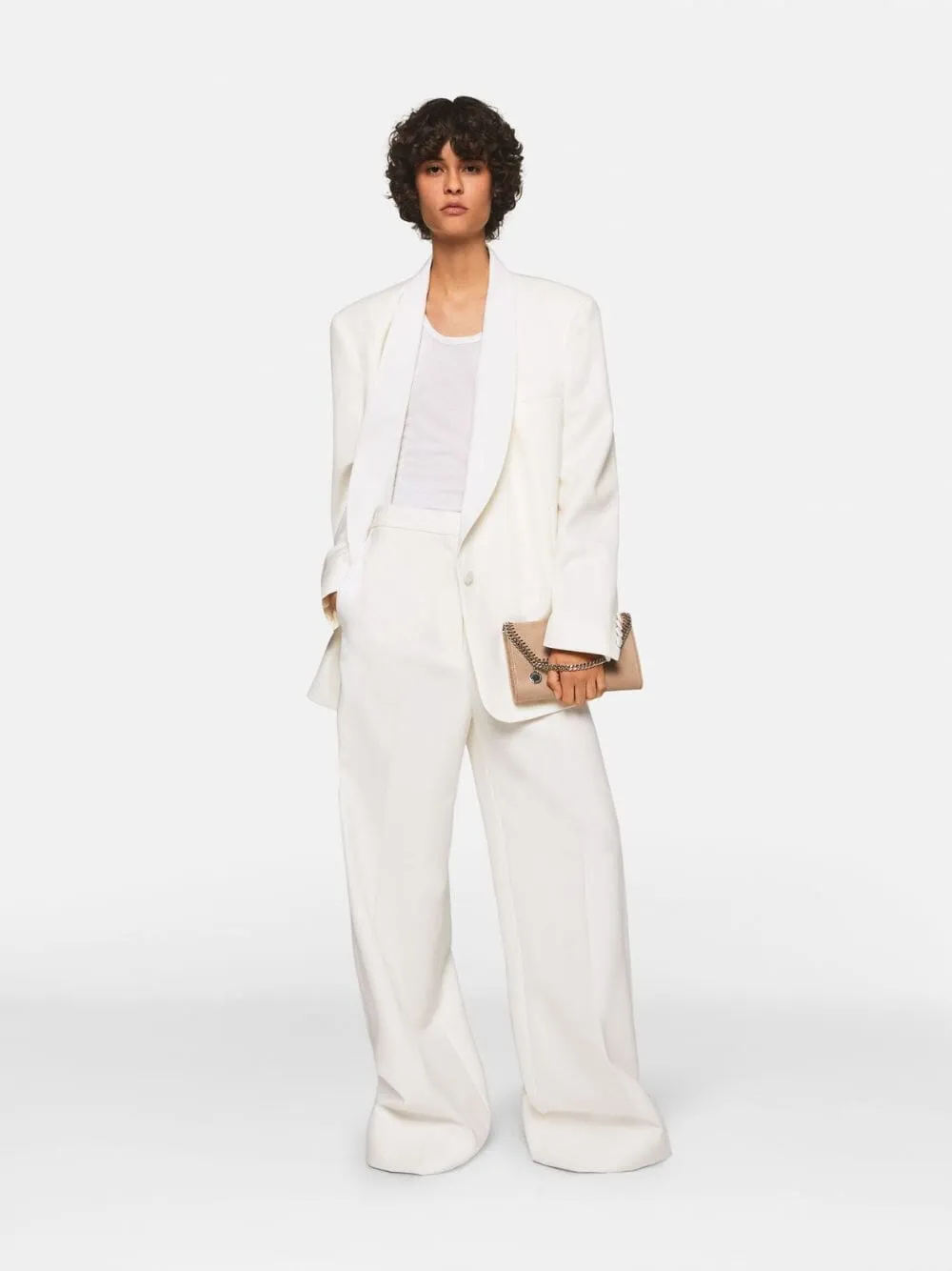 Stella Mccartney High-Rise Tuxedo Trousers