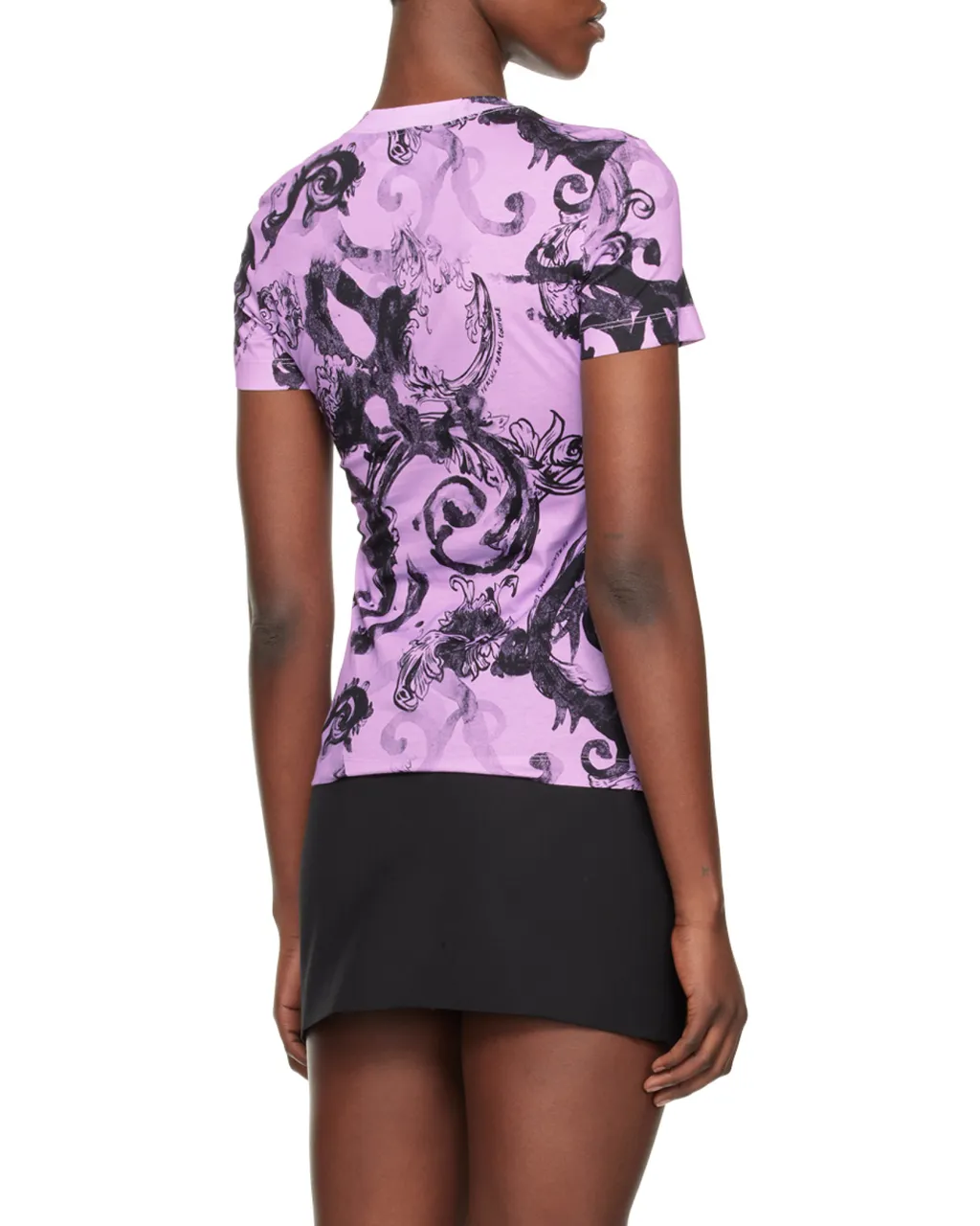 Barocco-Print Cotton T-Shirt