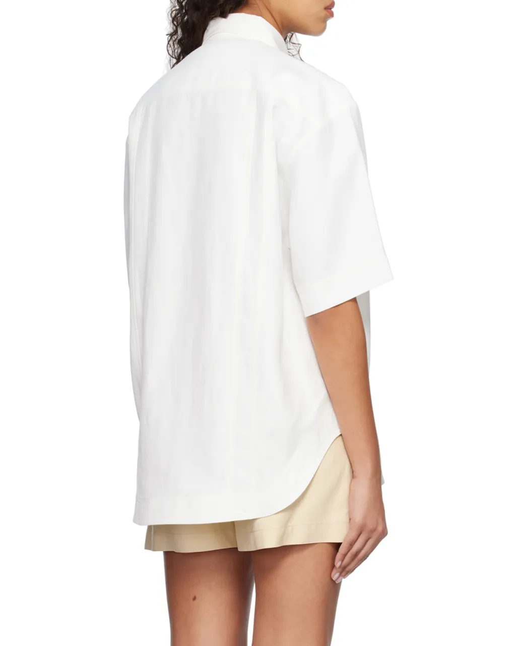 Loulou Studio Buttoned Short-Sleeved Shirt