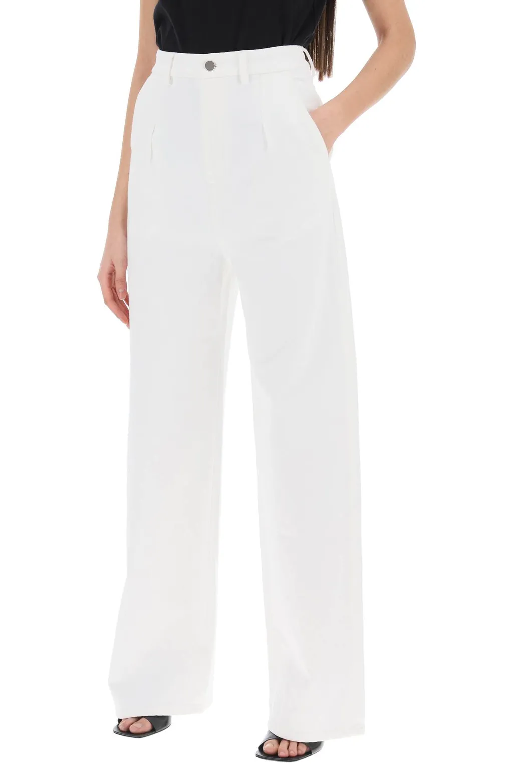 Loulou Studio Attu Wide-Leg Jeans