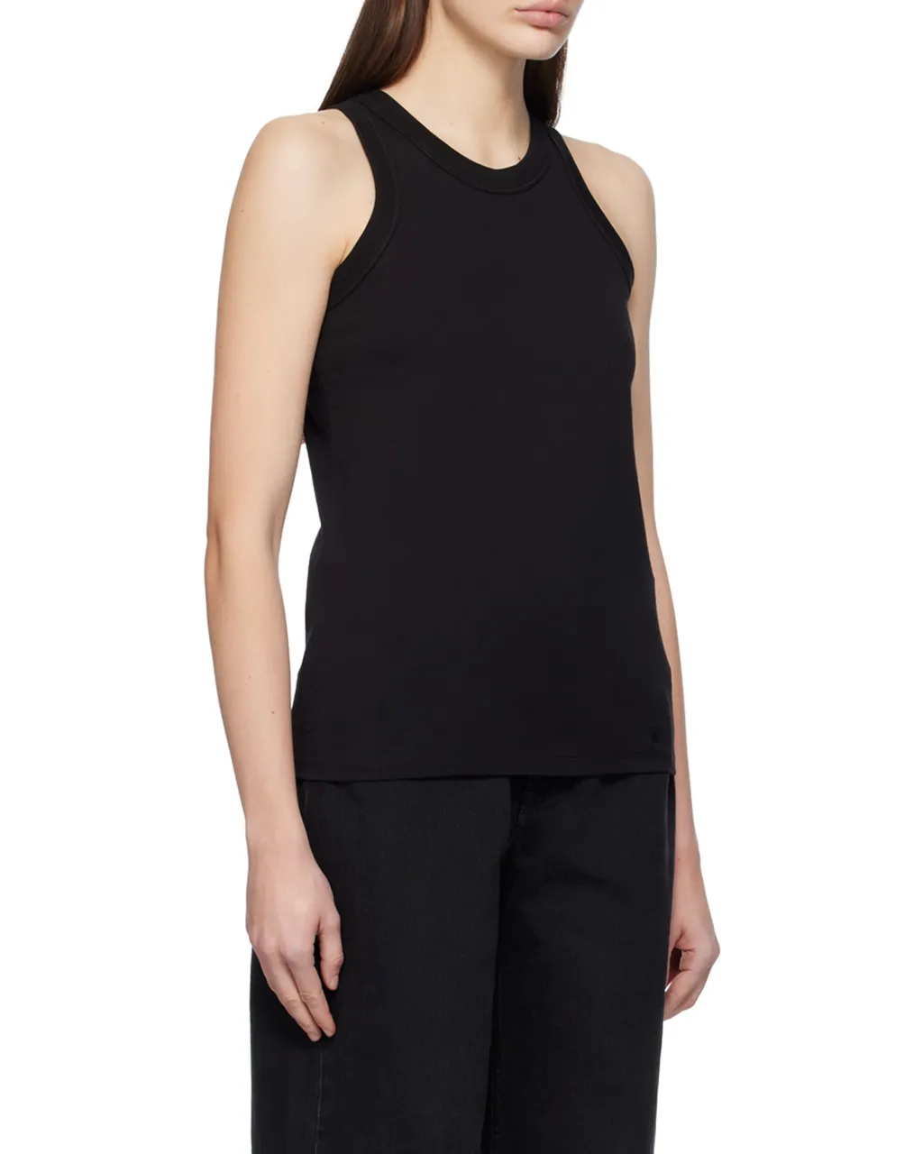 Loulou Studio Crewneck Sleeveless Tank Top