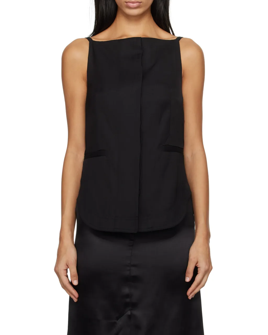 Loulou Studio Mihant Sleeveless Twill Top
