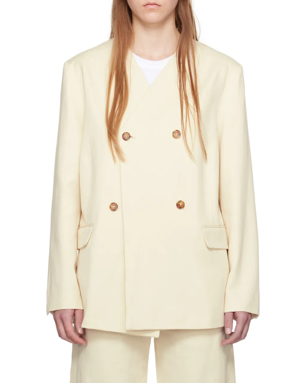 Loulou Studio Icha Double-Breasted Blazer