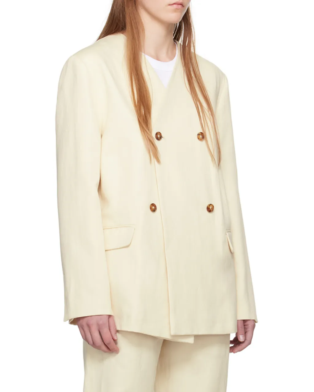 Loulou Studio Icha Double-Breasted Blazer