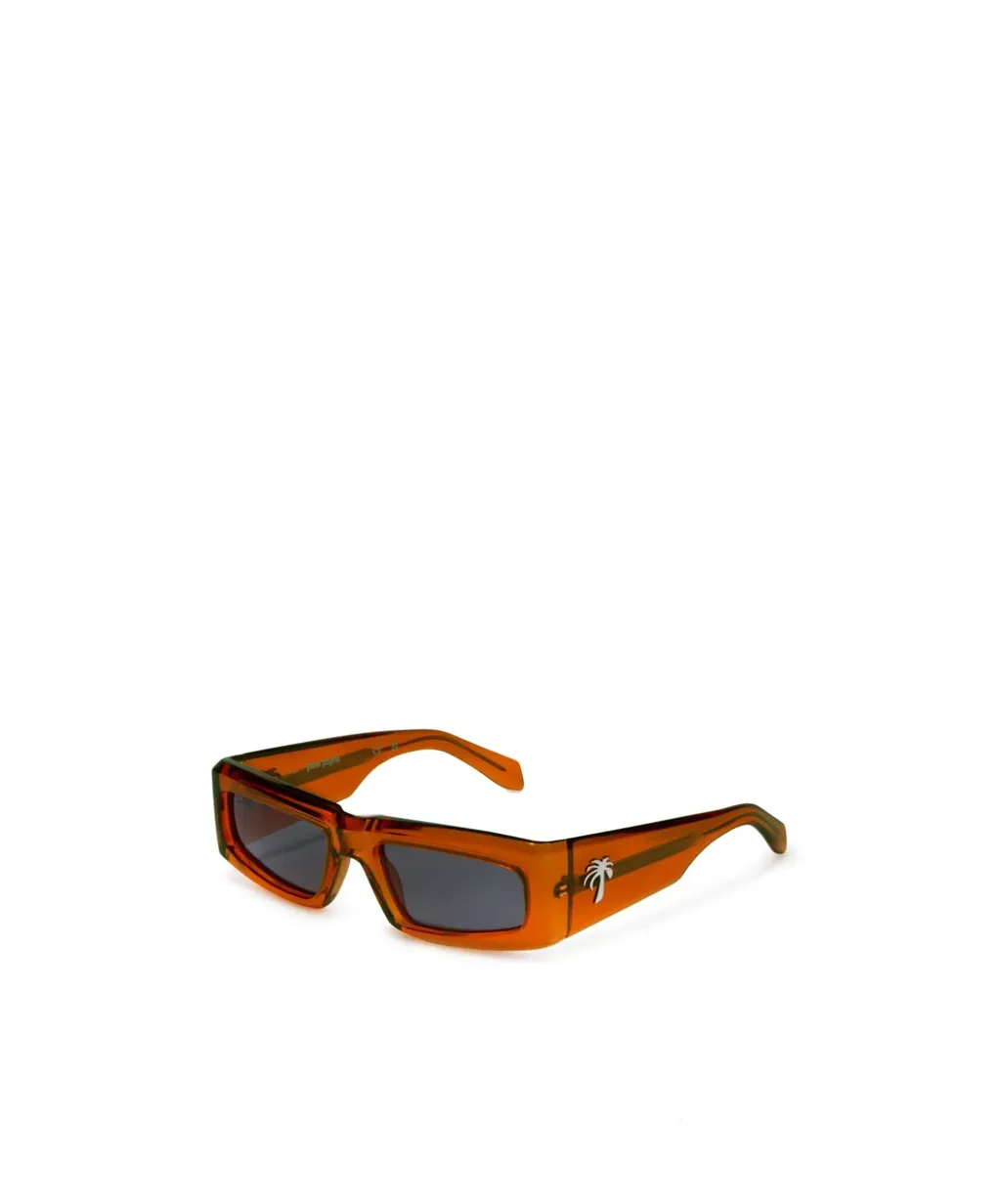 Palm Angels Eyewear Yreka Rectangular Frame Sunglasses