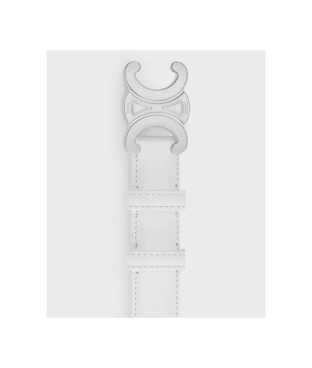 Medium Triomphe Belt In Taurillon Leather