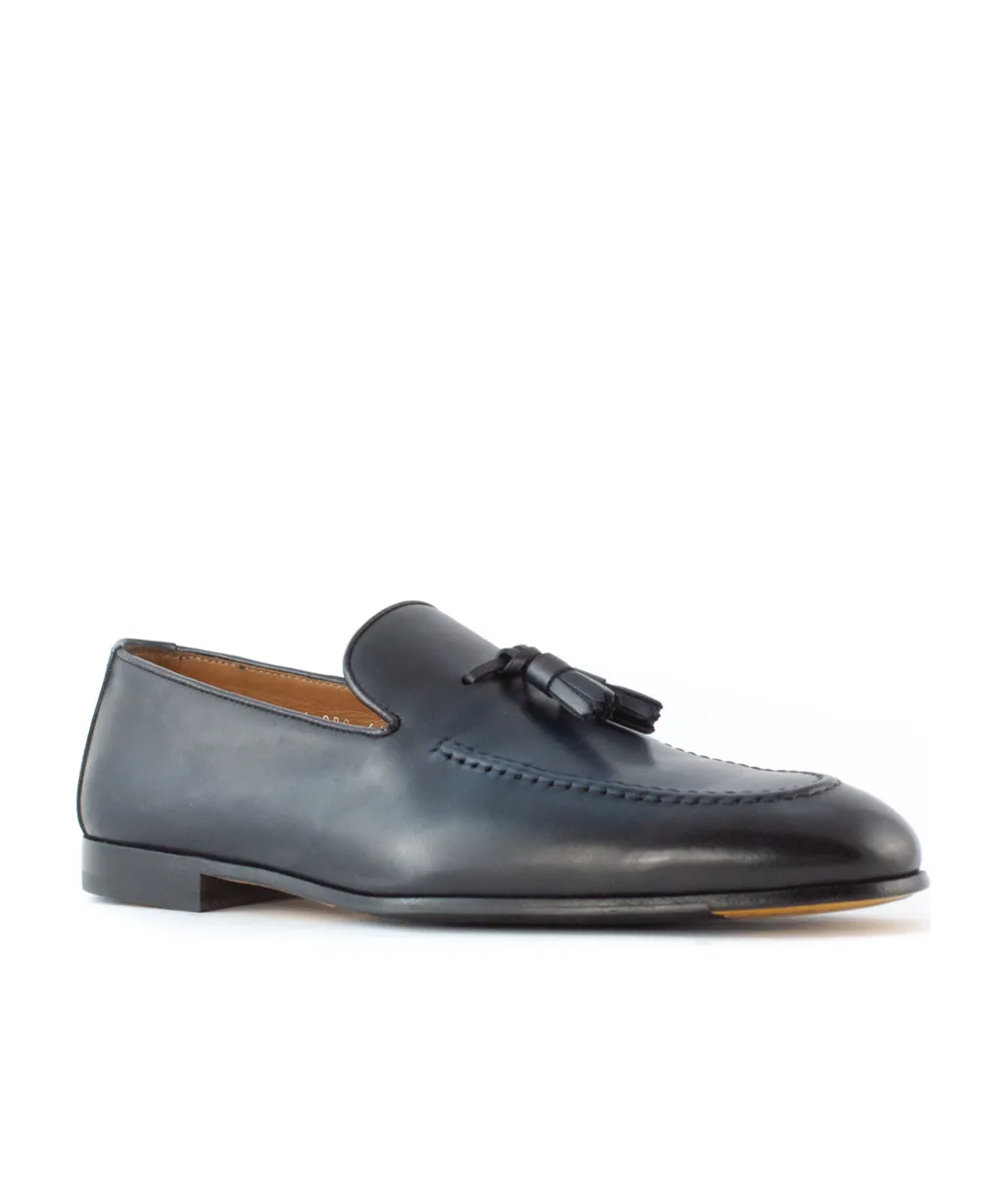 Tassel-Detailed Leather Loafers