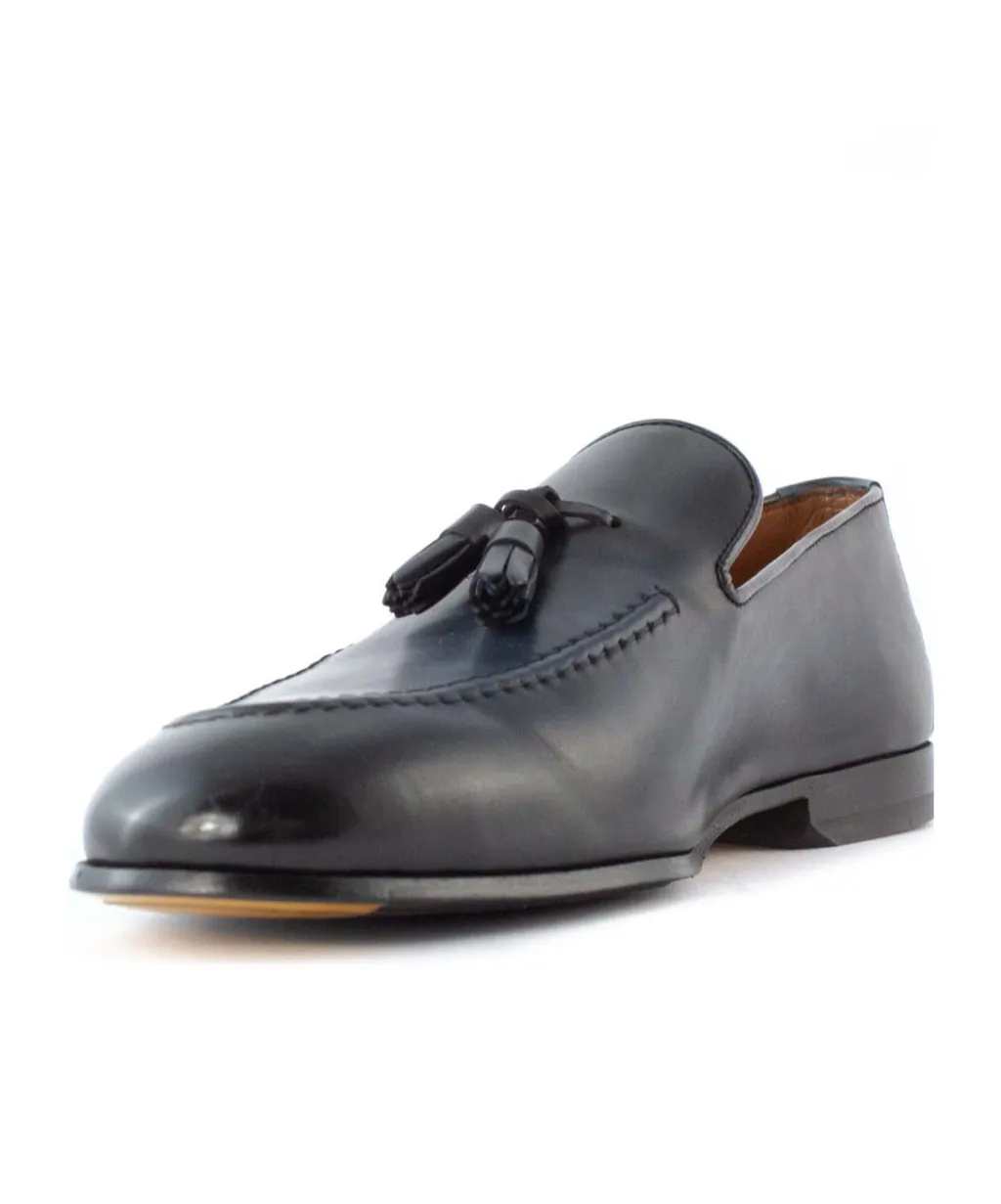 Tassel-Detailed Leather Loafers