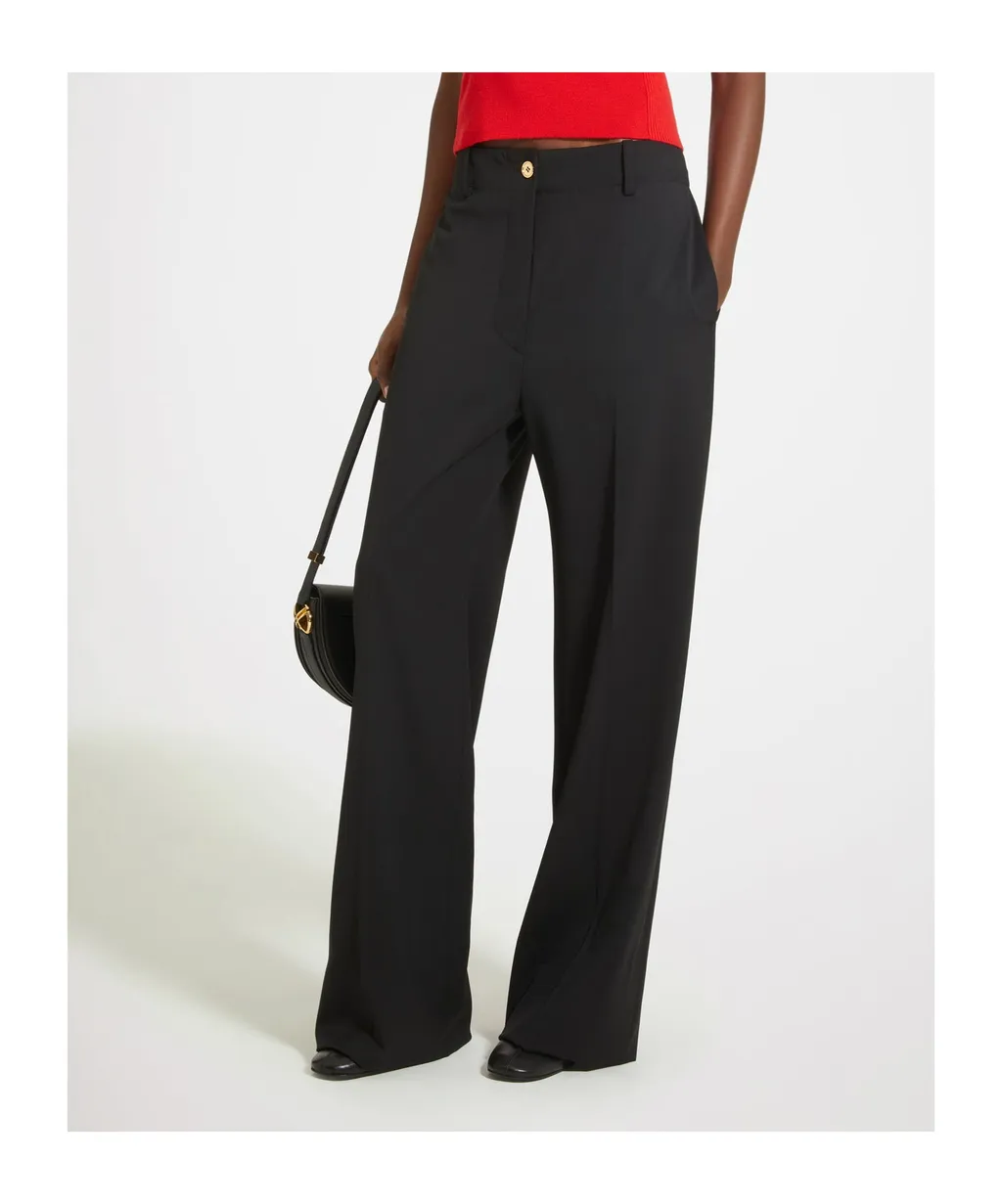 Patou Iconic High Waisted Straight-Leg Pants