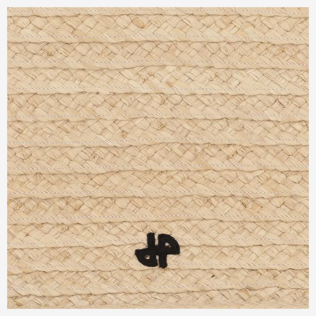 Patou Jp Raffia Carryall Tote