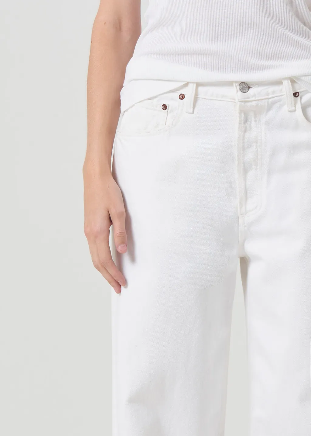 Agolde Low Slung Baggy Straight Leg Jeans