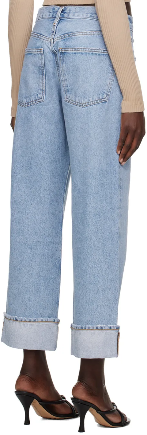 Agolde Fran Straight-Leg Jeans