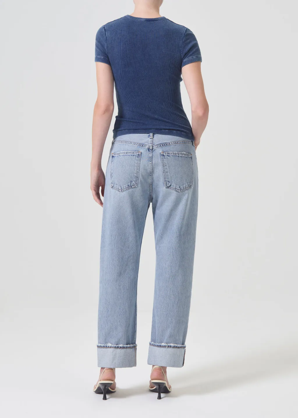 Agolde Fran Straight-Leg Jeans