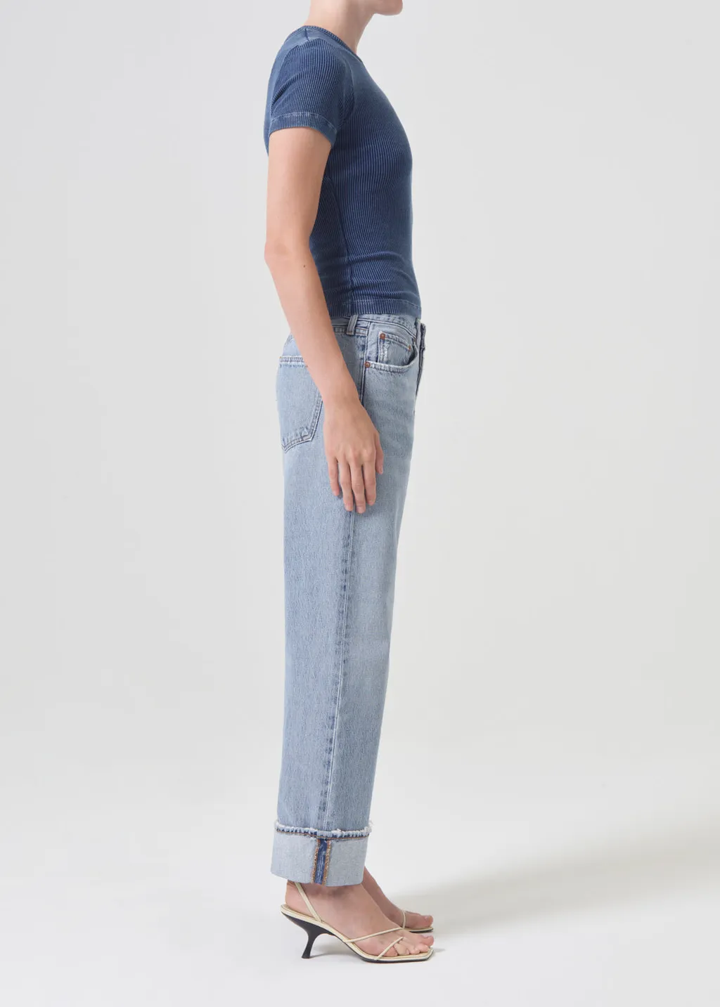 Agolde Fran Straight-Leg Jeans