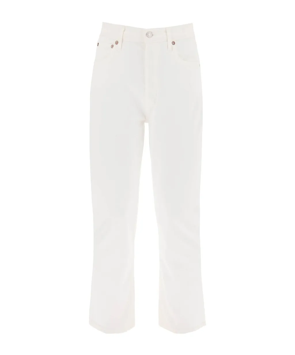 Agolde Riley High Waisted Cropped Leg Jeans