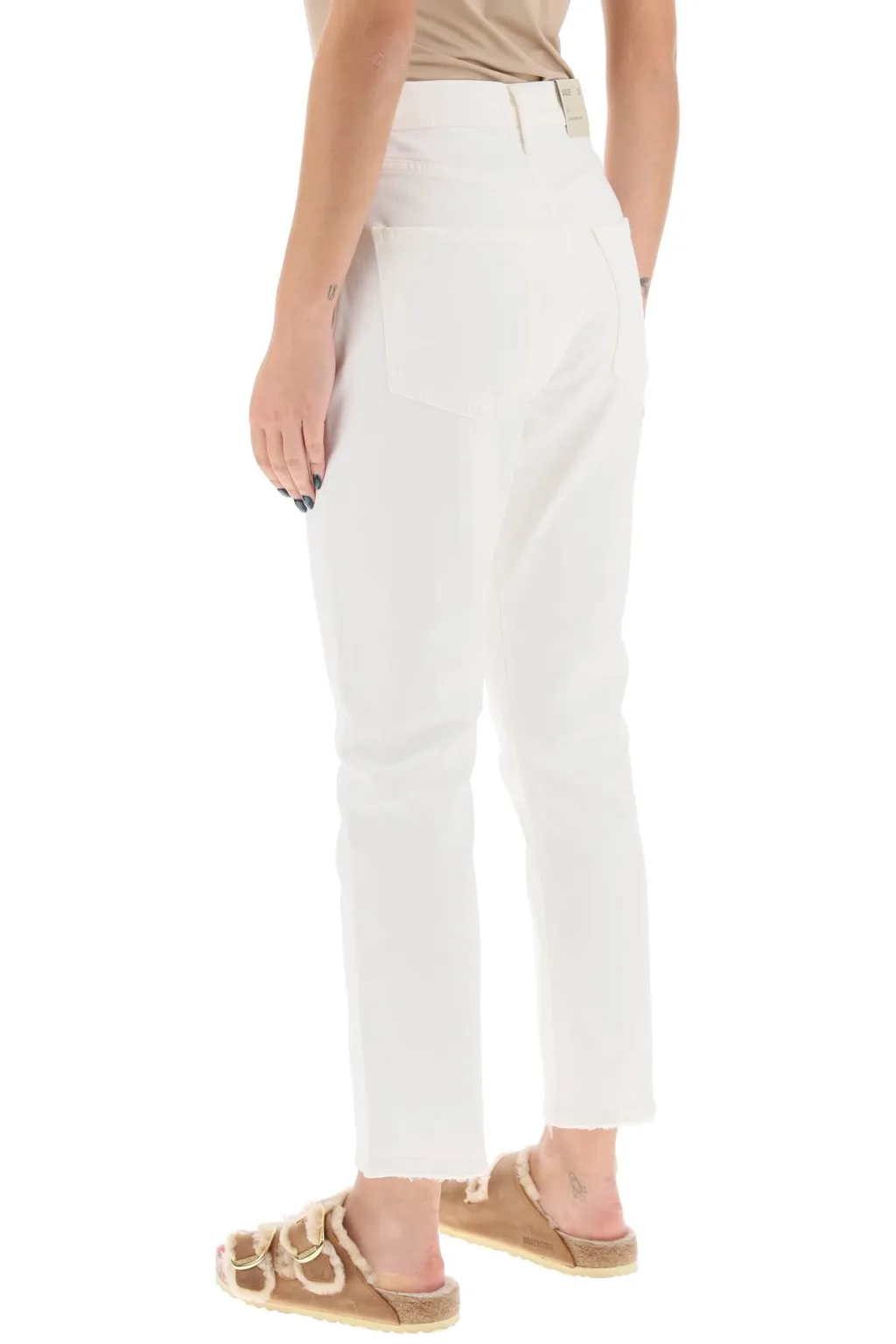Agolde Riley High Waisted Cropped Leg Jeans