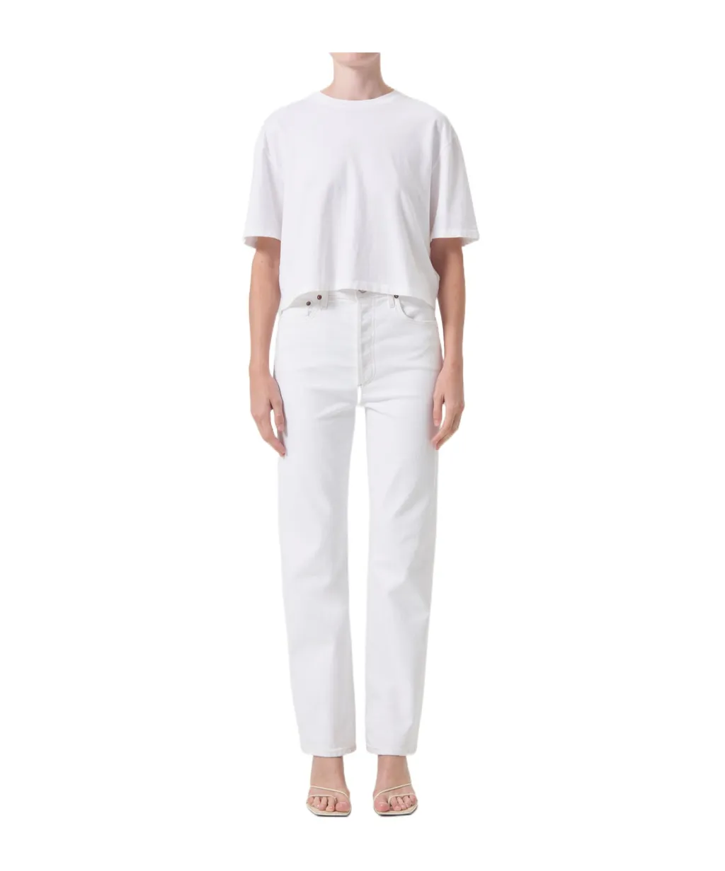 Agolde 90S Pinch High-Waist Straight-Leg Jeans