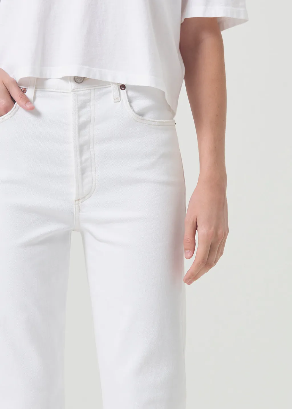 Agolde 90S Pinch High-Waist Straight-Leg Jeans