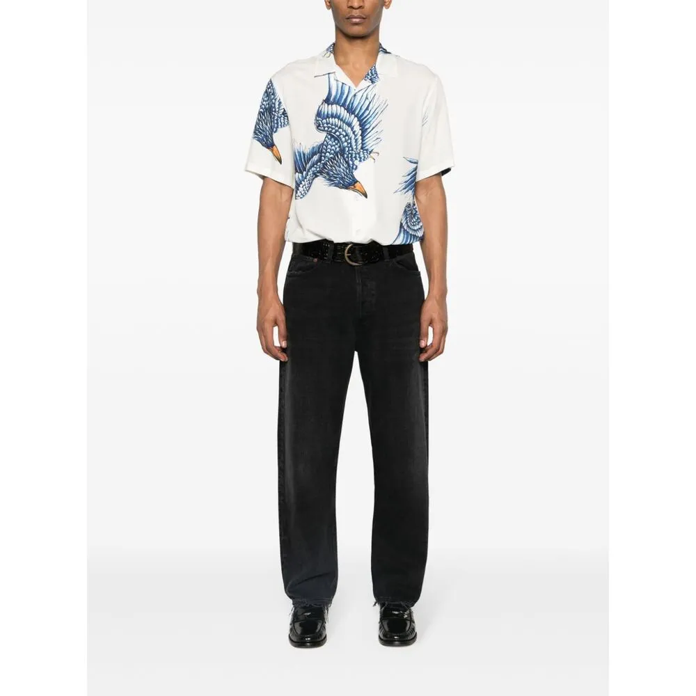 Agolde 90's Mid-Rise Straight Leg Jeans