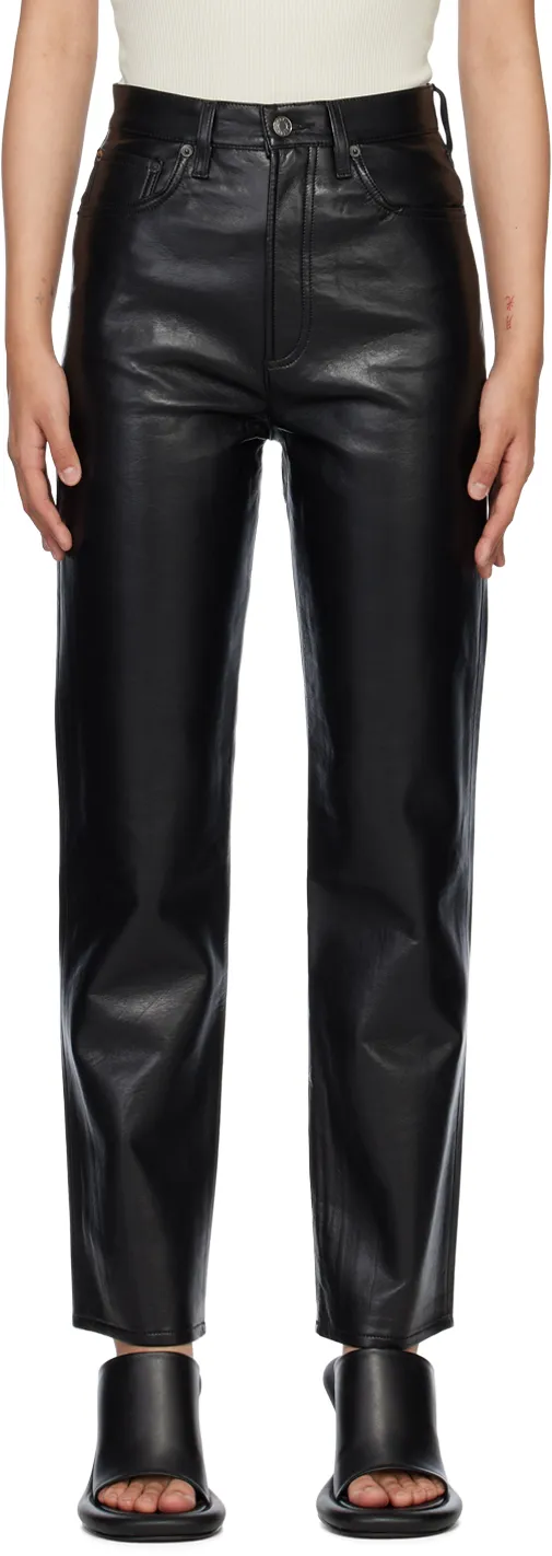 Agolde 90S Pinch Waist High Rise Tapered Pants