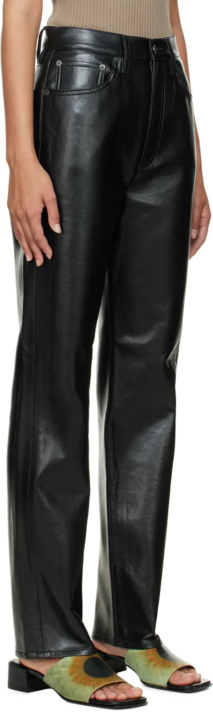 Agolde 90S Pinch Waist High Rise Tapered Pants