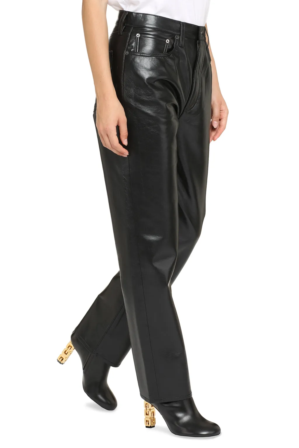 Agolde 90S Pinch Waist High Rise Tapered Pants