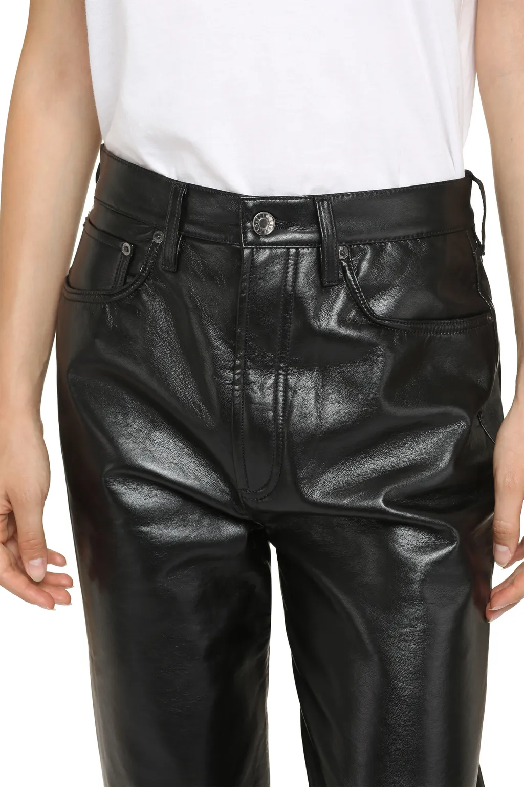 Agolde 90S Pinch Waist High Rise Tapered Pants