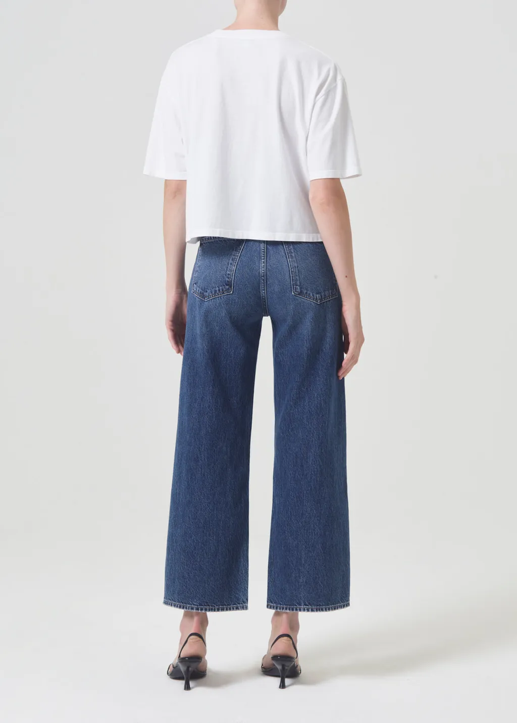 Agolde Ren High-Rise Cropped Jeans