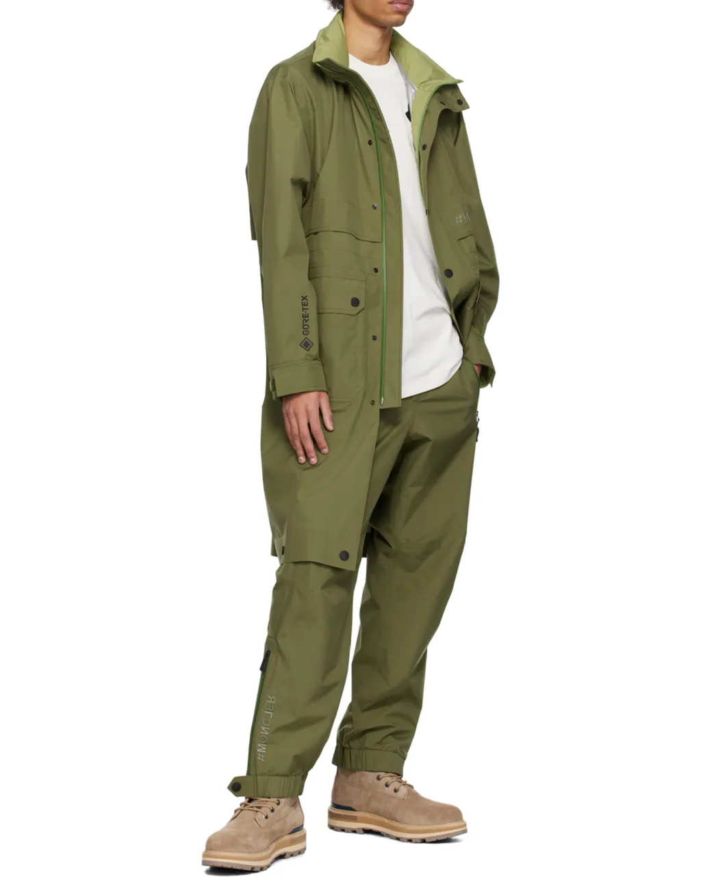 Moncler Grenoble Zipped Pockets Tailored Pants