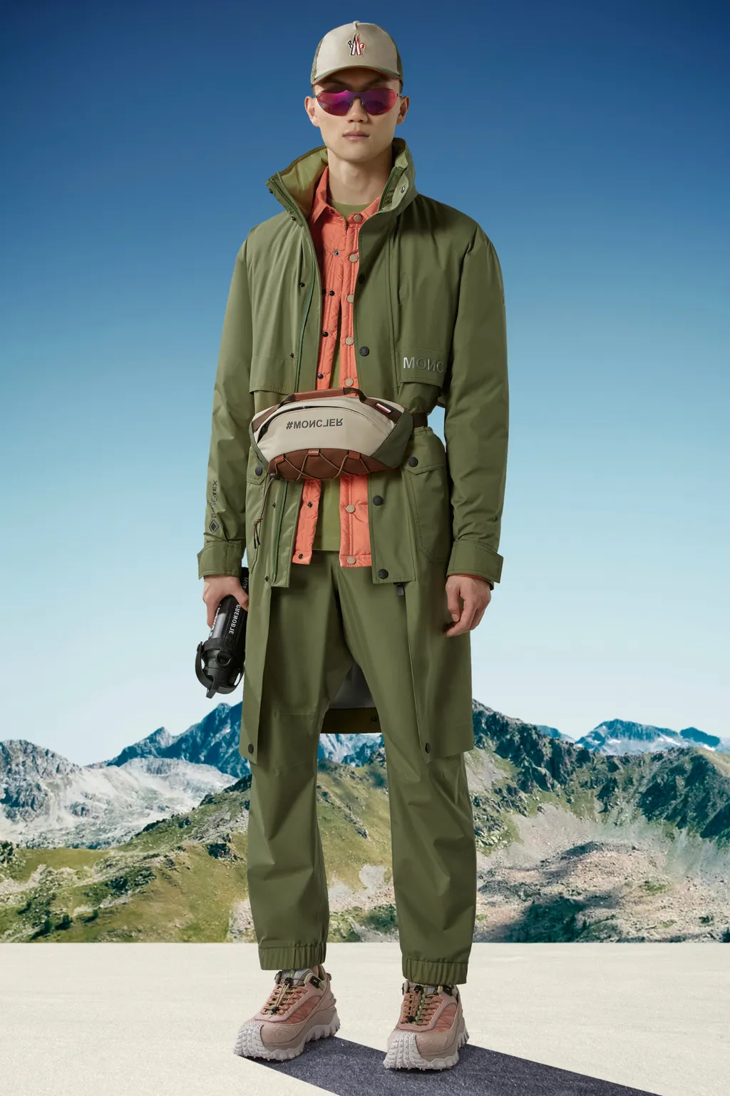 Moncler Grenoble Zipped Pockets Tailored Pants