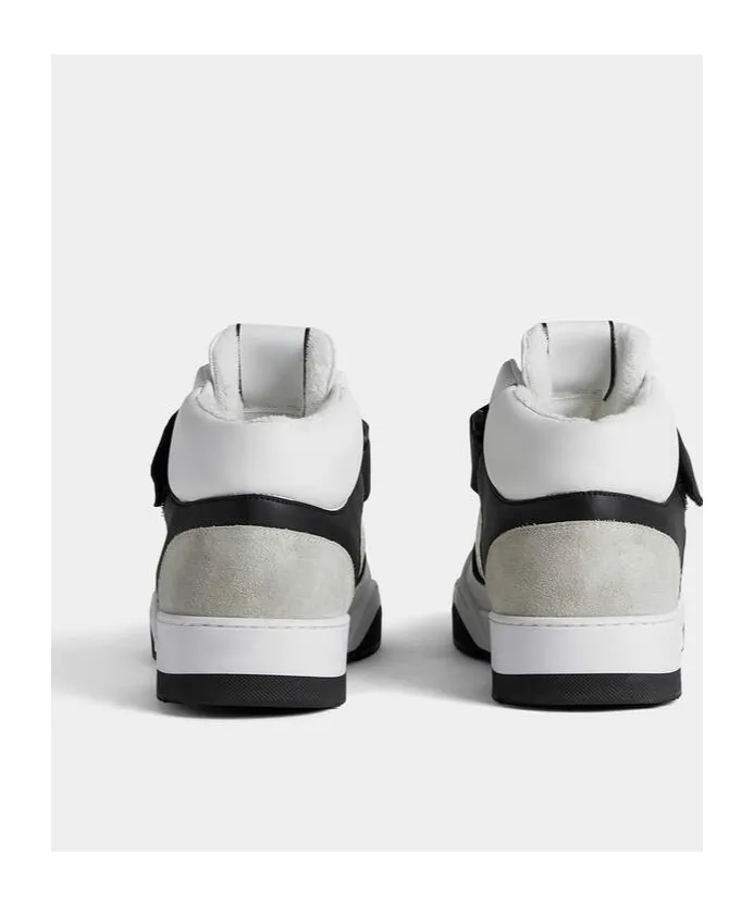 Dsquared2 Spiker Round Toe Lace-Up Sneakers