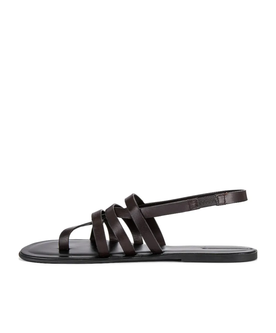 Leather Slingback Sandals