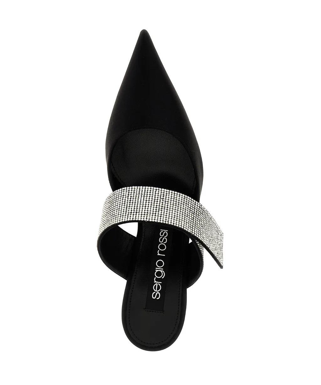 Paris 60Mm Satin Mules