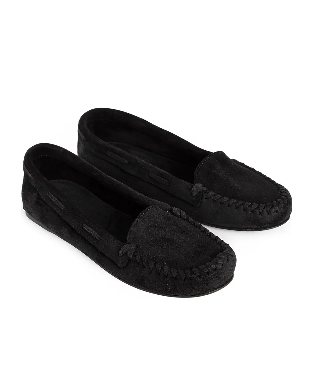 The Row Round-Toe Slip-On Loafers