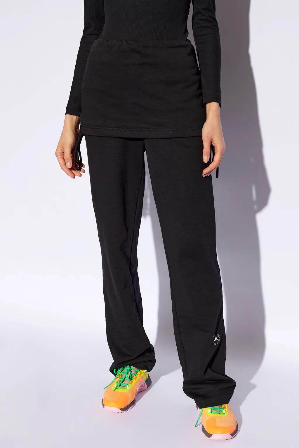 Logo-Raised Straight Trousers