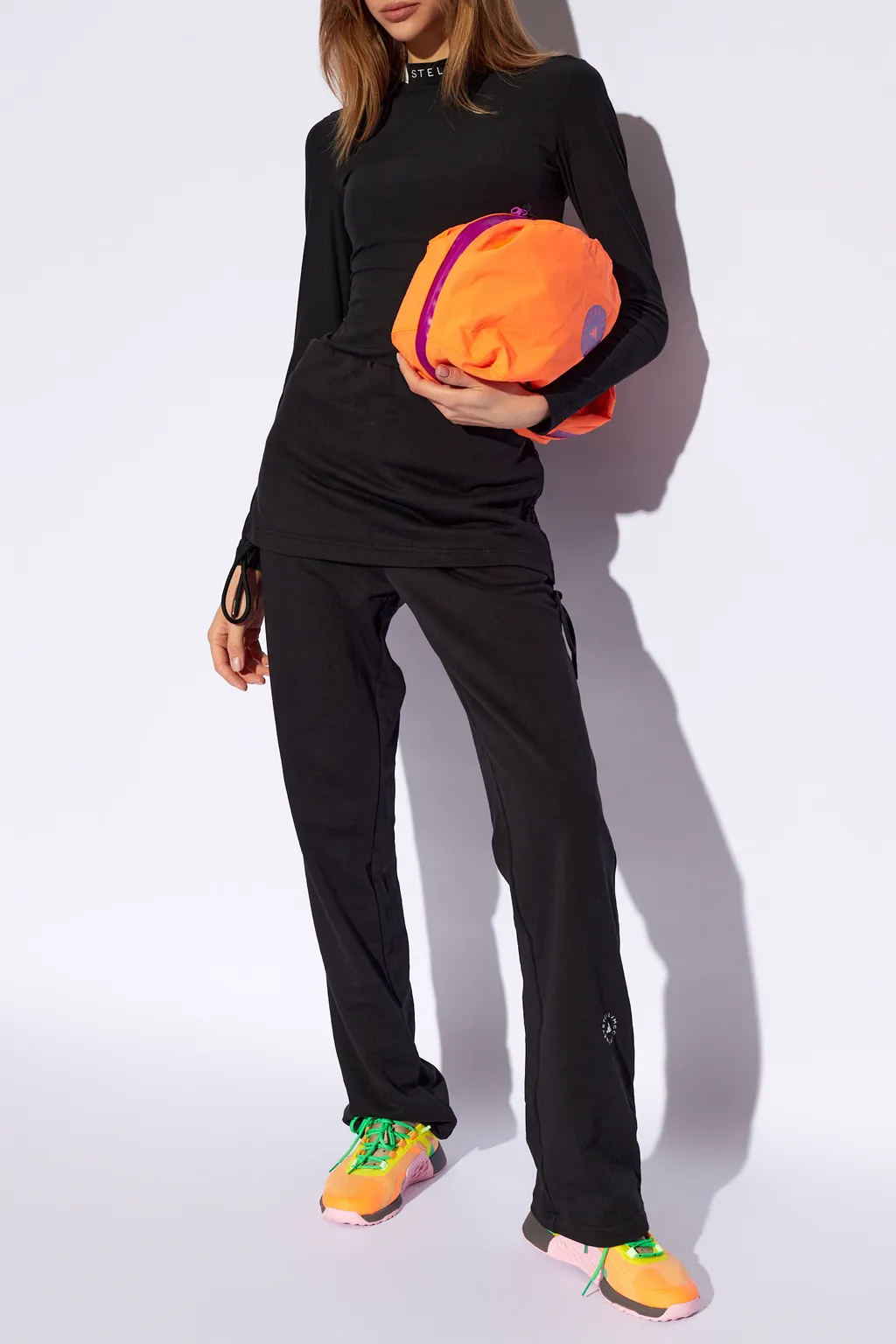 Logo-Raised Straight Trousers