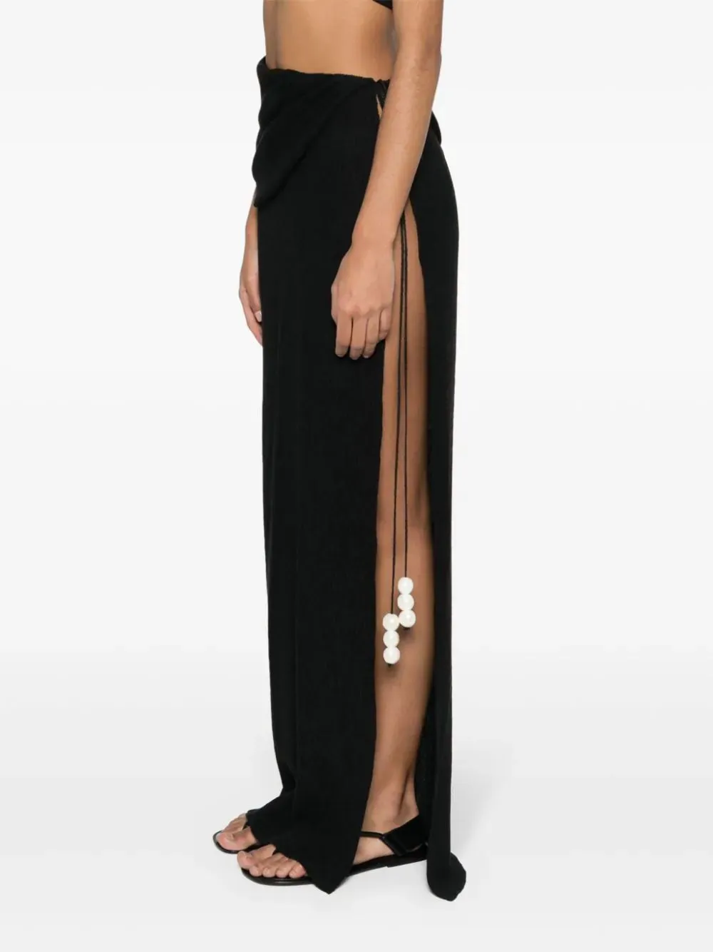 Asymmetric-Design Skirt