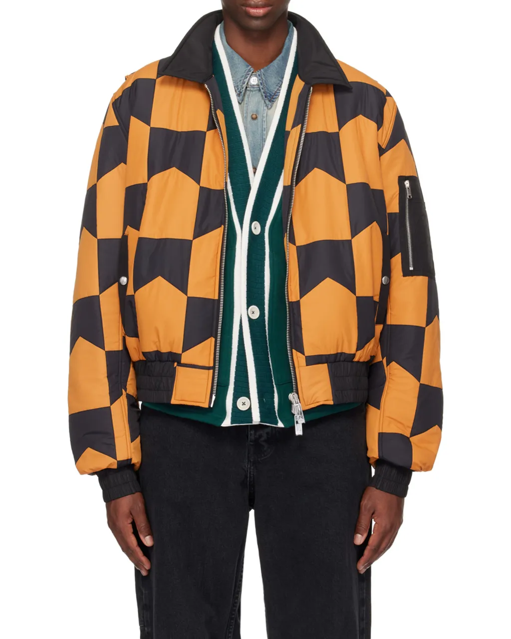Ma1 Two-Way Zipper Cotton Suit