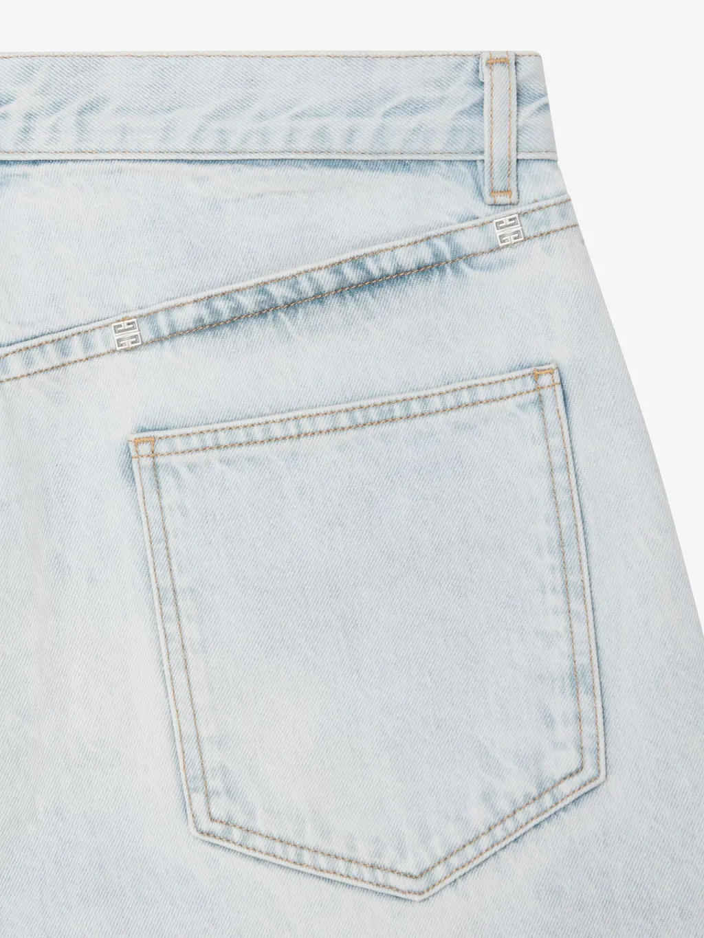 Givenchy 4G Plaque Vintage Jeans