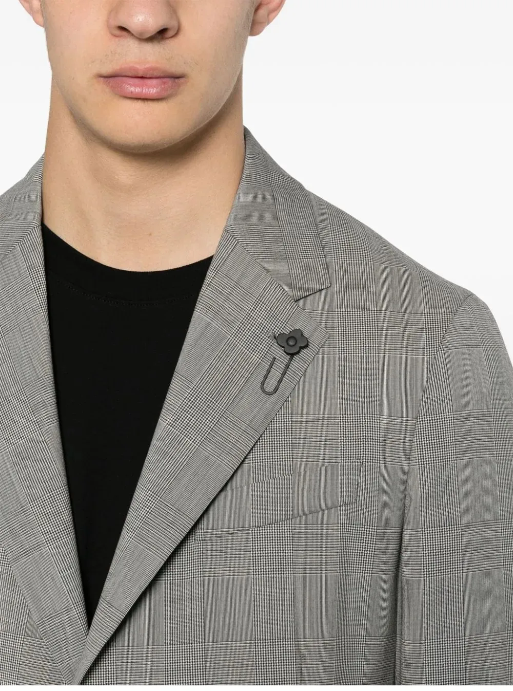 Prince-Of-Wales-Check Wool Suit