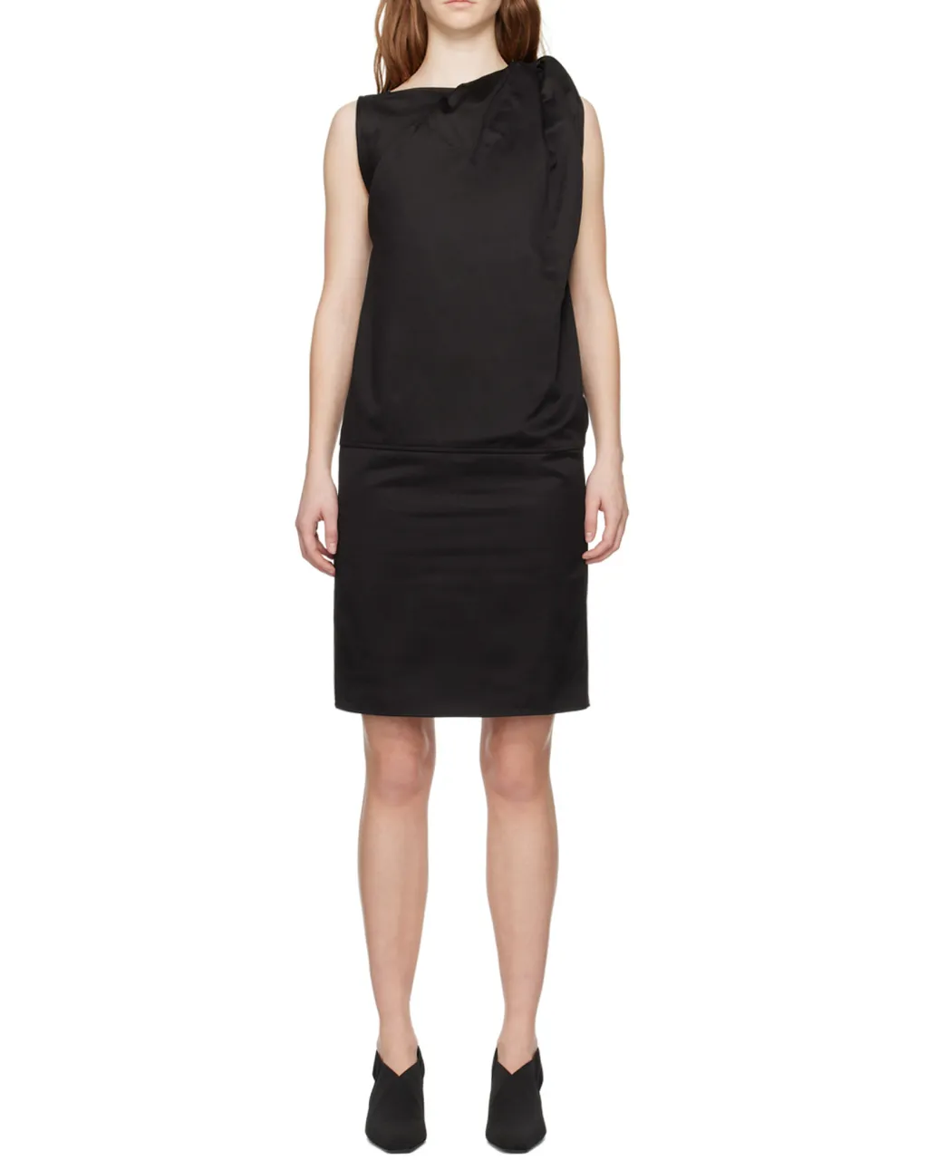 Shoulder-Twist Dress